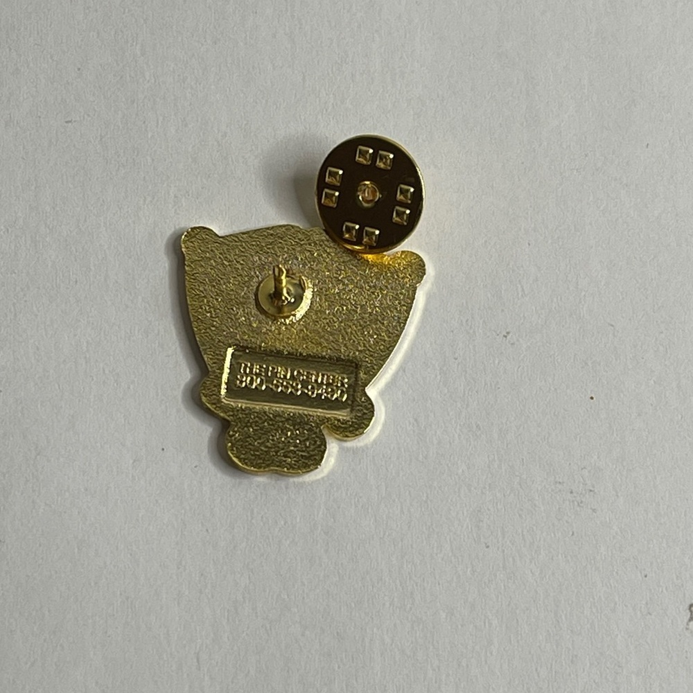 Beverly Hills Logo Gold and Black Enamel Pin - Picture 4 of 5